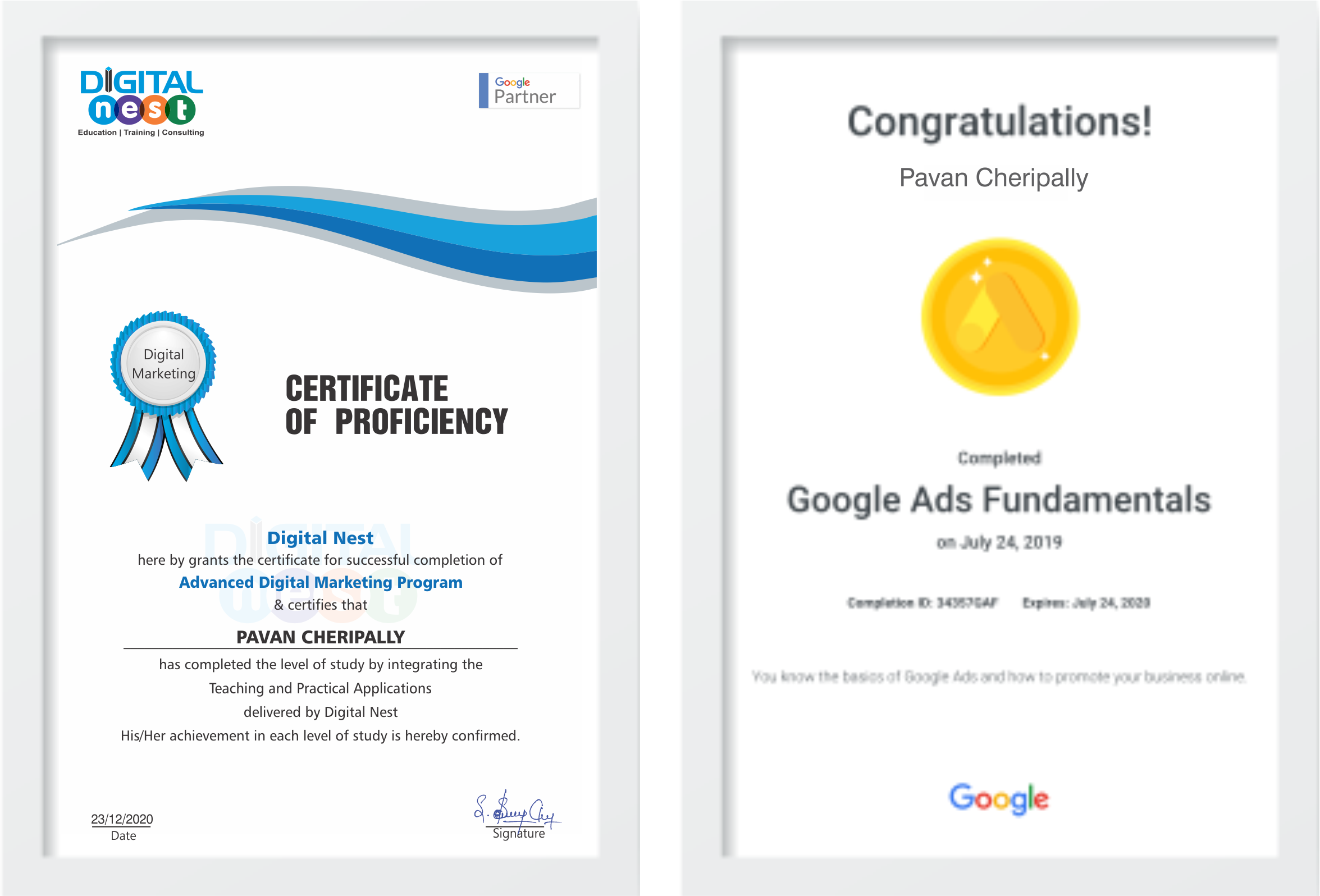 ALL certificates 2020 FINAL (1) Digital Nest, Digital Nest School of Business